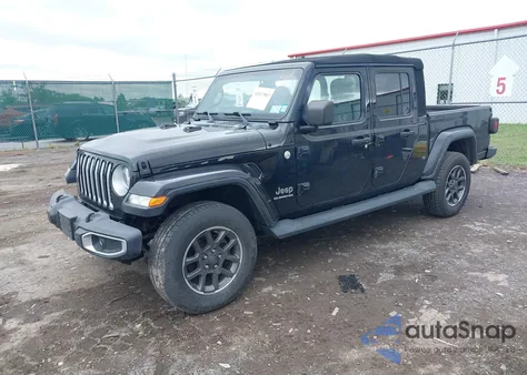 2020 Jeep Gladiator Overland 4X4 from USA, damaged, VIN 1C6HJTFG1LL137321